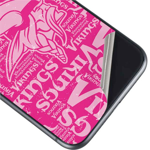 NFL Minnesota Vikings - Blast Pink iPhone 11 Skin